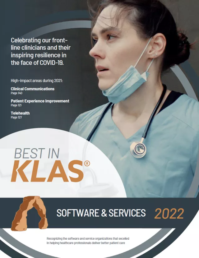 Best in KLAS report cover