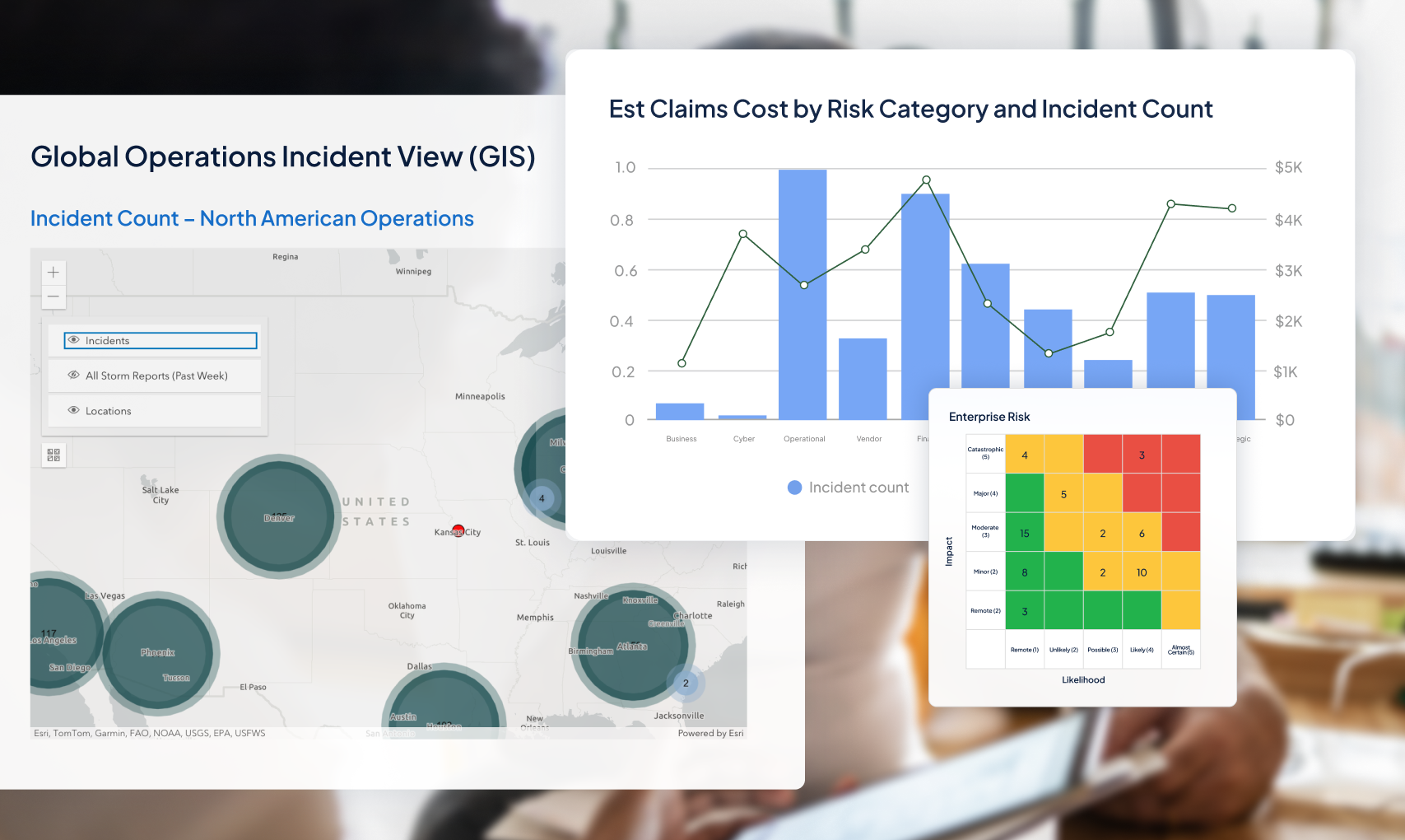 Origami Risk&#039;s Integrated Risk Management showcase.