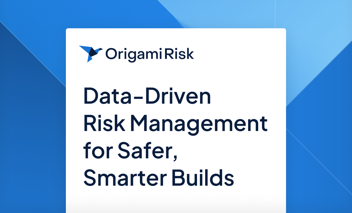 Data-Driven Risk Management for Safer, Smarter Builds