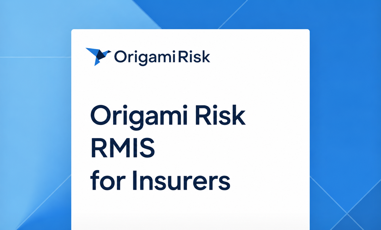 origamiriskforinsurers